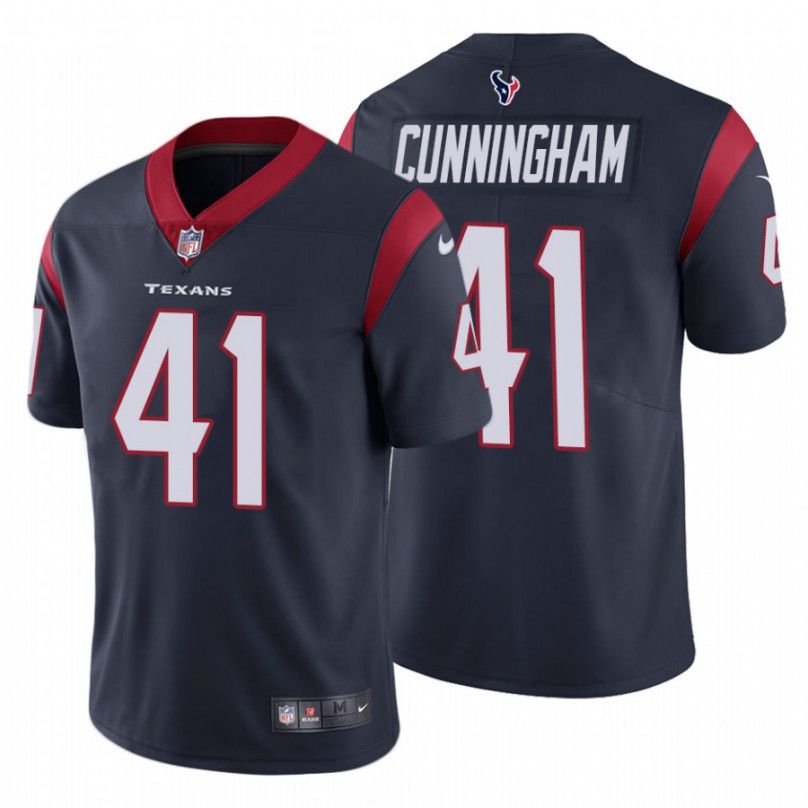 Men Houston Texans #41 Zach Cunningham Nike Navy Limited NFL Jersey